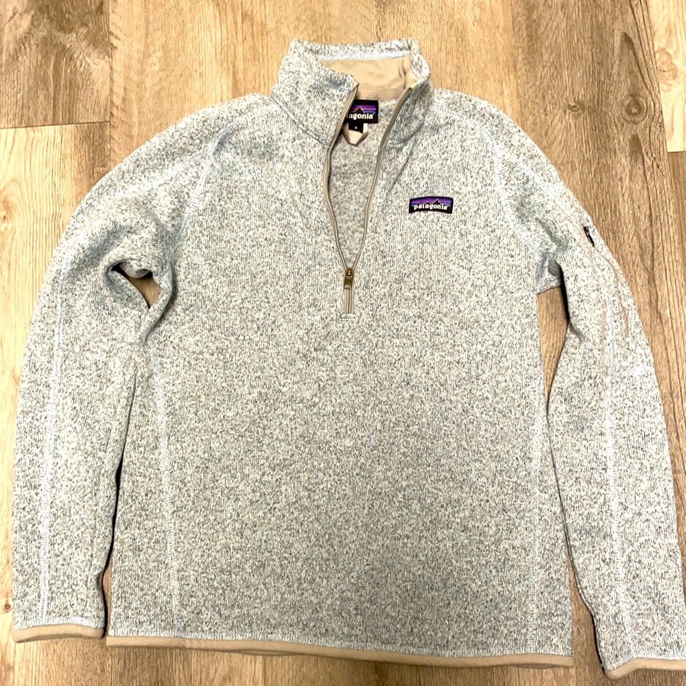 Patagonia women’s better sweater 1/4 zip pullover